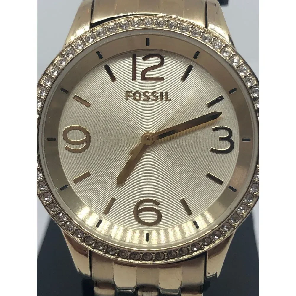 Fossil BQ1418 Women's Stainless Steel Analog Dial Quartz Genuine Watch RK365